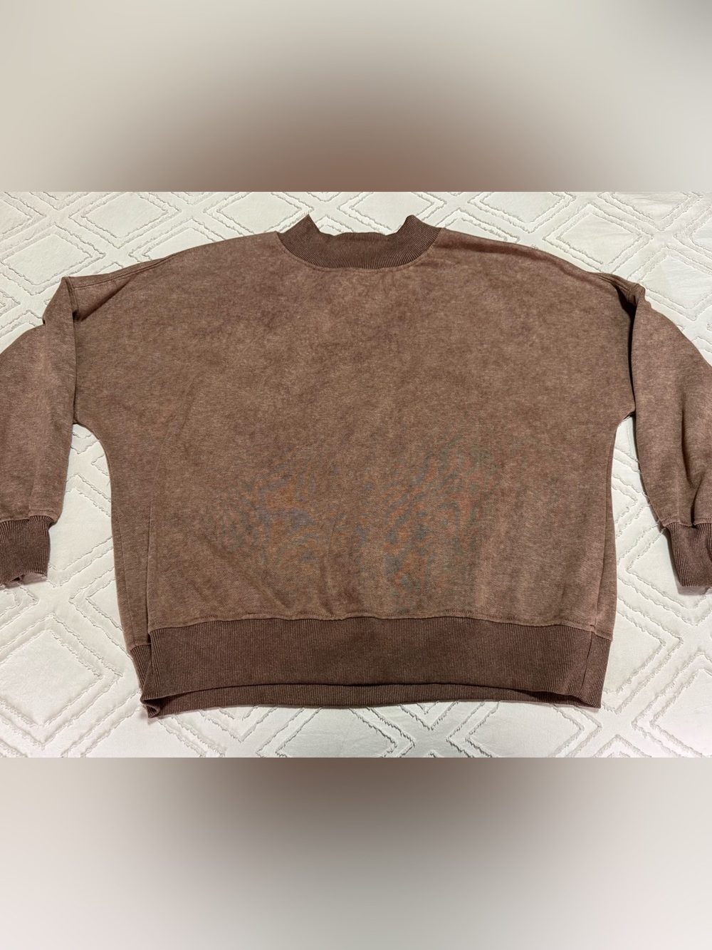 Women’s  Brown Crewneck Sweater